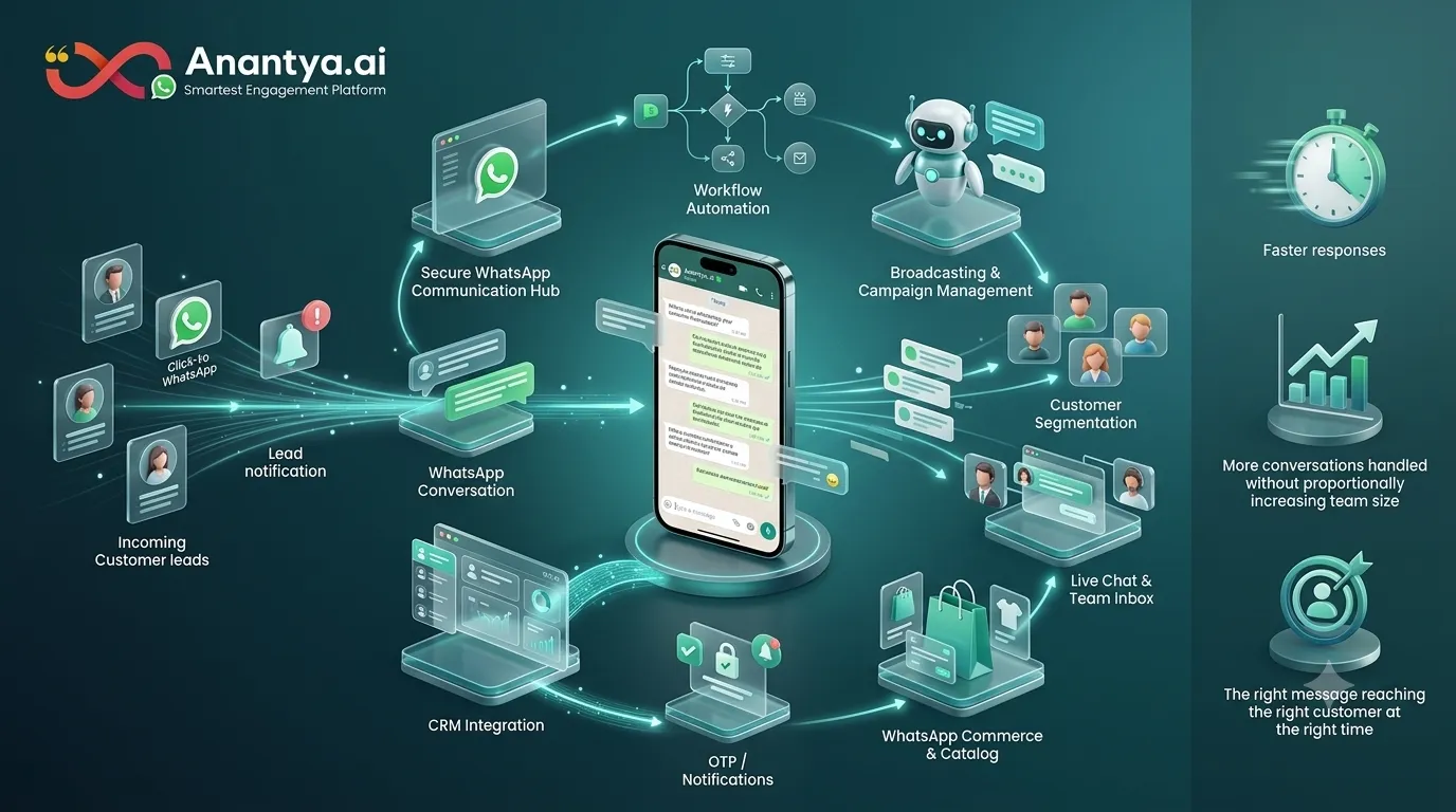How Anantya.ai Helps Businesses Automate WhatsApp Communication