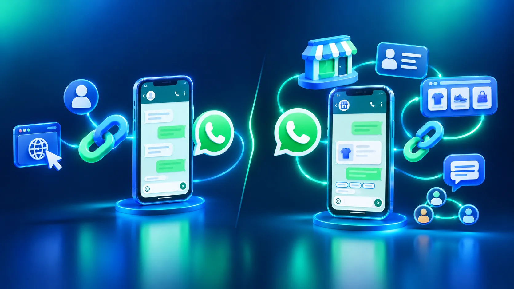 WhatsApp Link vs WhatsApp Business Link